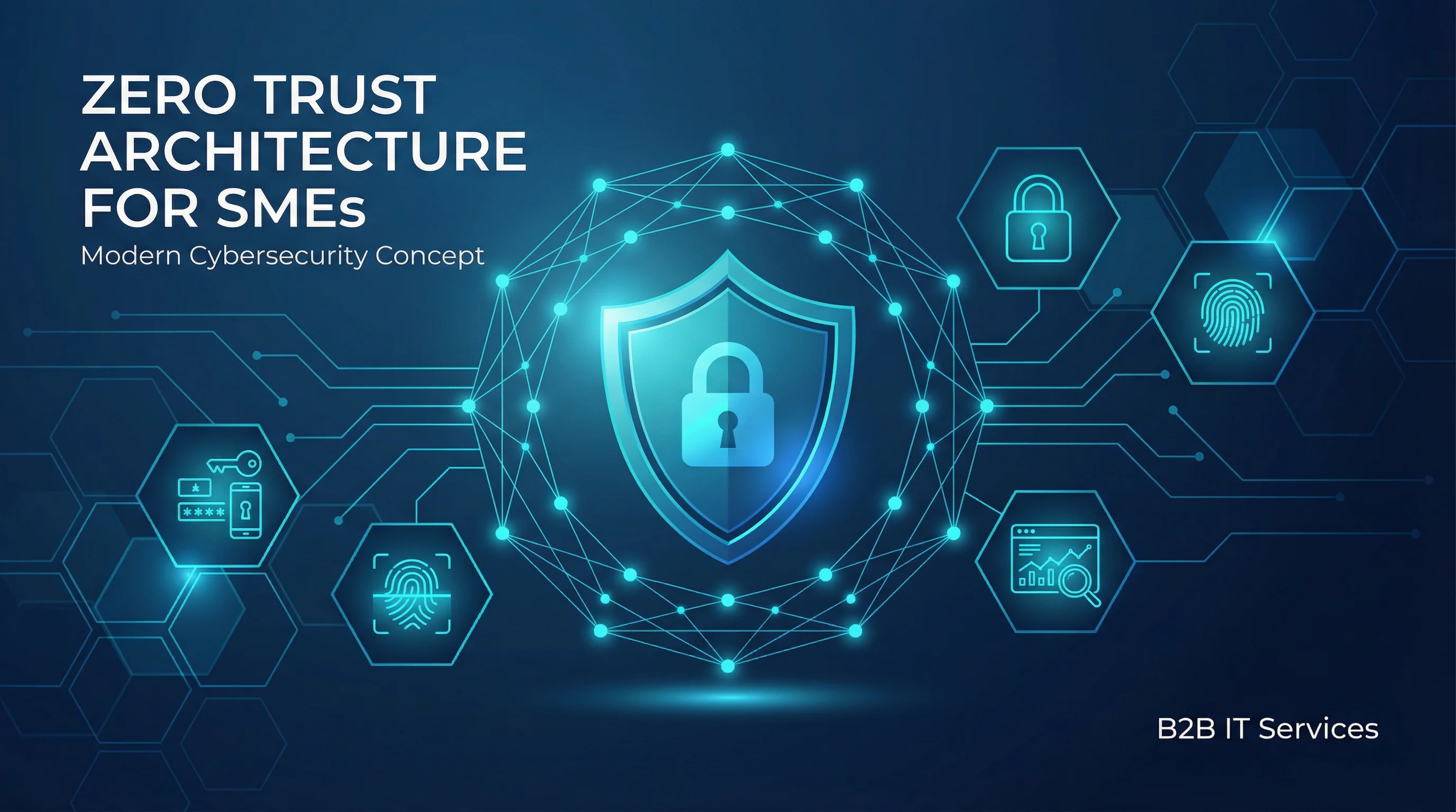 Zero Trust Architektur für KMU: Der Sicherheitsstandard 2026